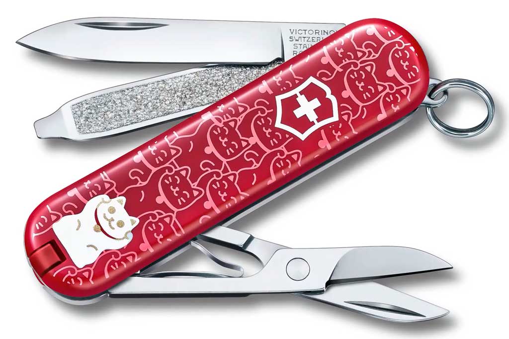 

Нож Victorinox Classic LE Lucky Cat (0.6223.L2106)