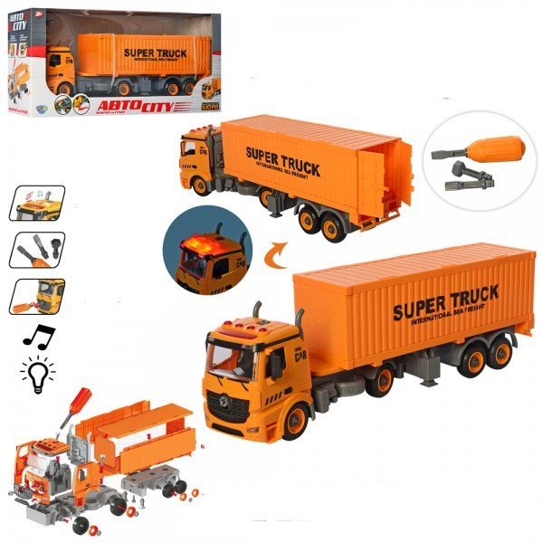 

Конструктор Limo Toy Контейнеровоз KB-071