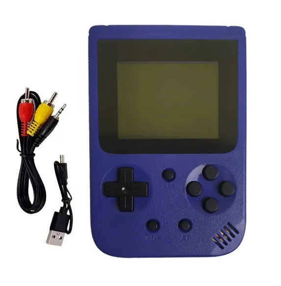 

Игровая консоль-приставка портативная JP-03 500 игр Синий