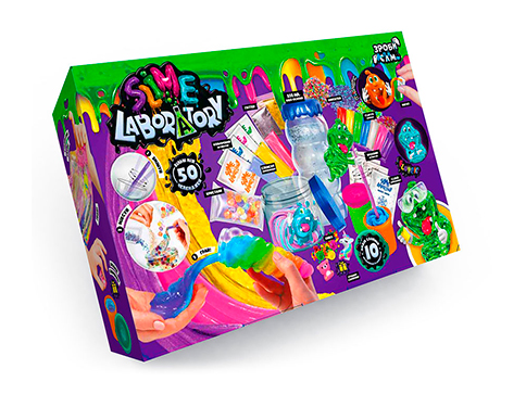 

Безопасное образовательное креативное творчество "Slime Laboratory" укр Danko Toys SLab-01-01U
