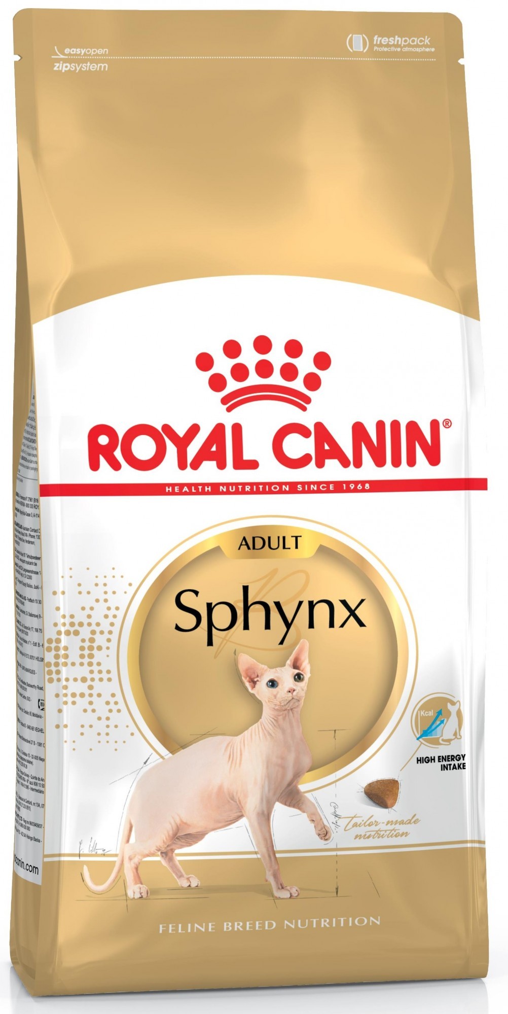 

Сухой корм Royal Canin Sphynx Adult для котов породы сфинкс от 12 месяцев 2 кг