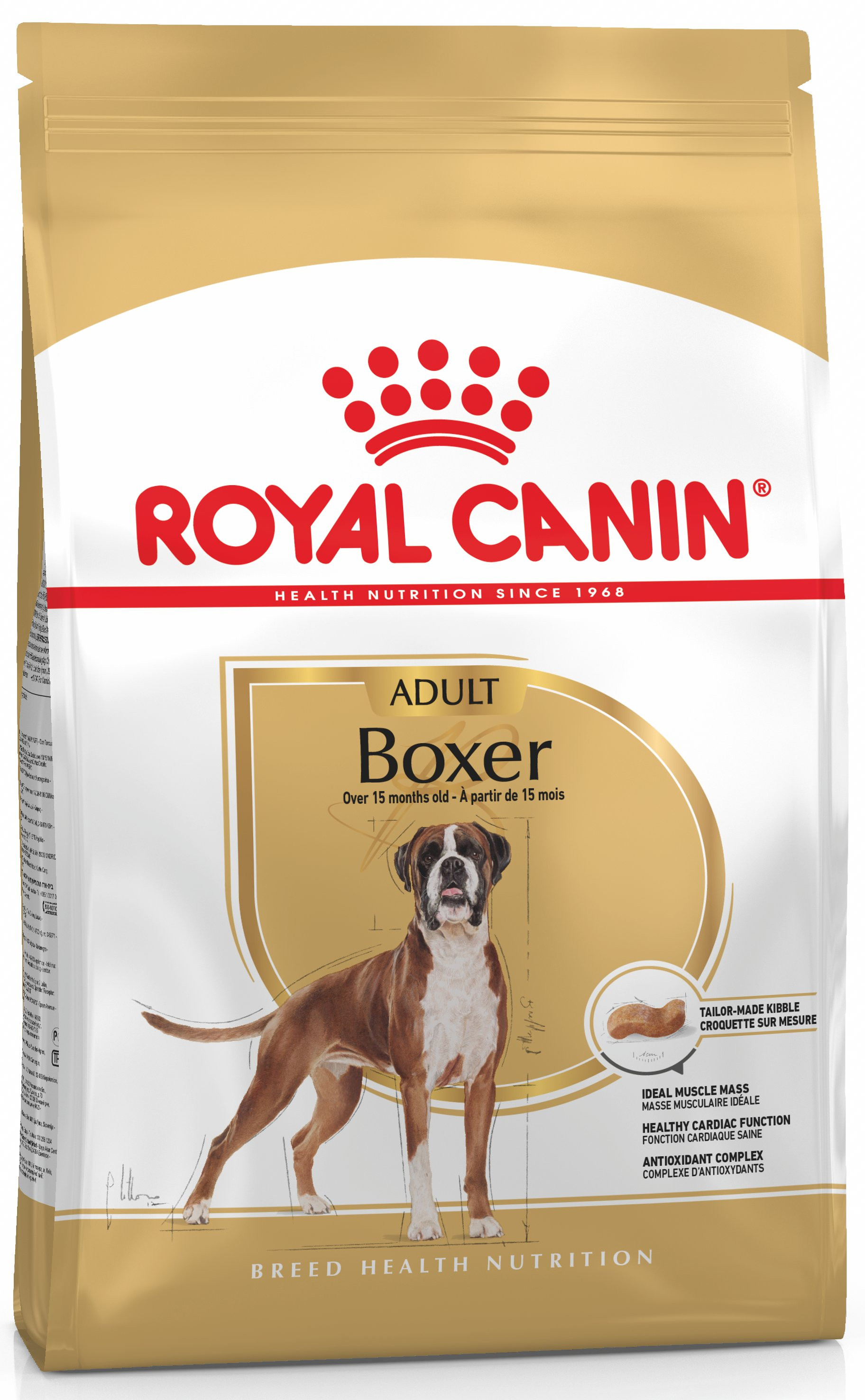 

Сухой корм Royal Canin Boxer Adult для взрослых собак старше 15 месяцев 12 кг (3182550719766)