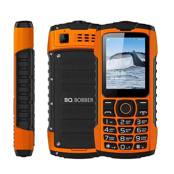 

Мобильный телефон BQ 2439 UA Bobber Orange