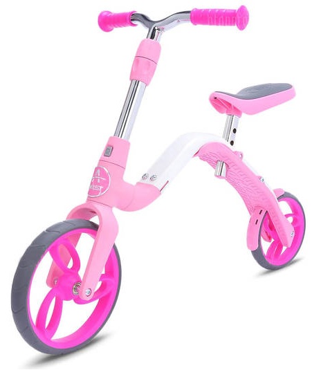 

Біговел-самокат AEST B02 2 in 1 Pink (6468273)