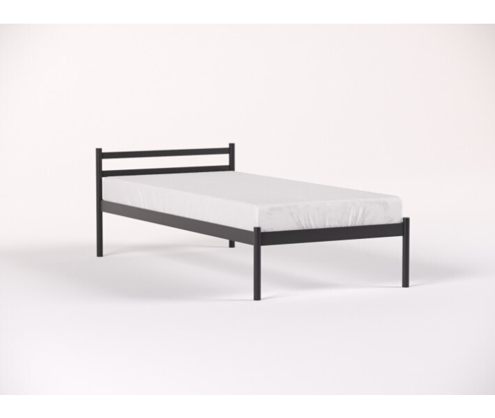 

Кровать Comfort-1 Метакам Черный 120х190
