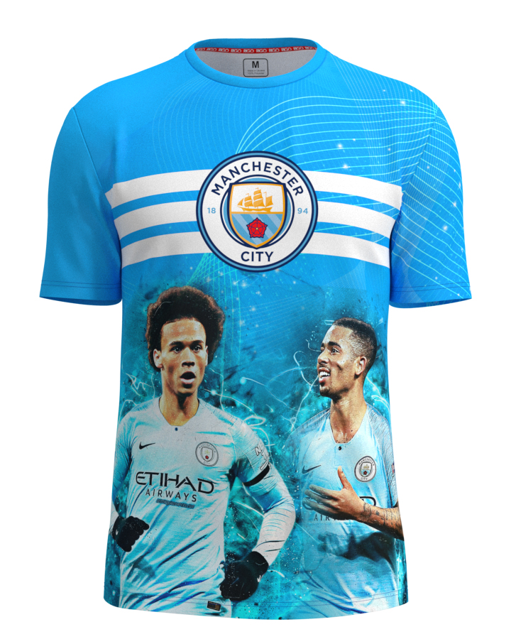 

Футболка детская футбольная RIGO SPORTS FASHION MAN CITY Бирюзовый 146 см (SF.MANCITY1.M.01)