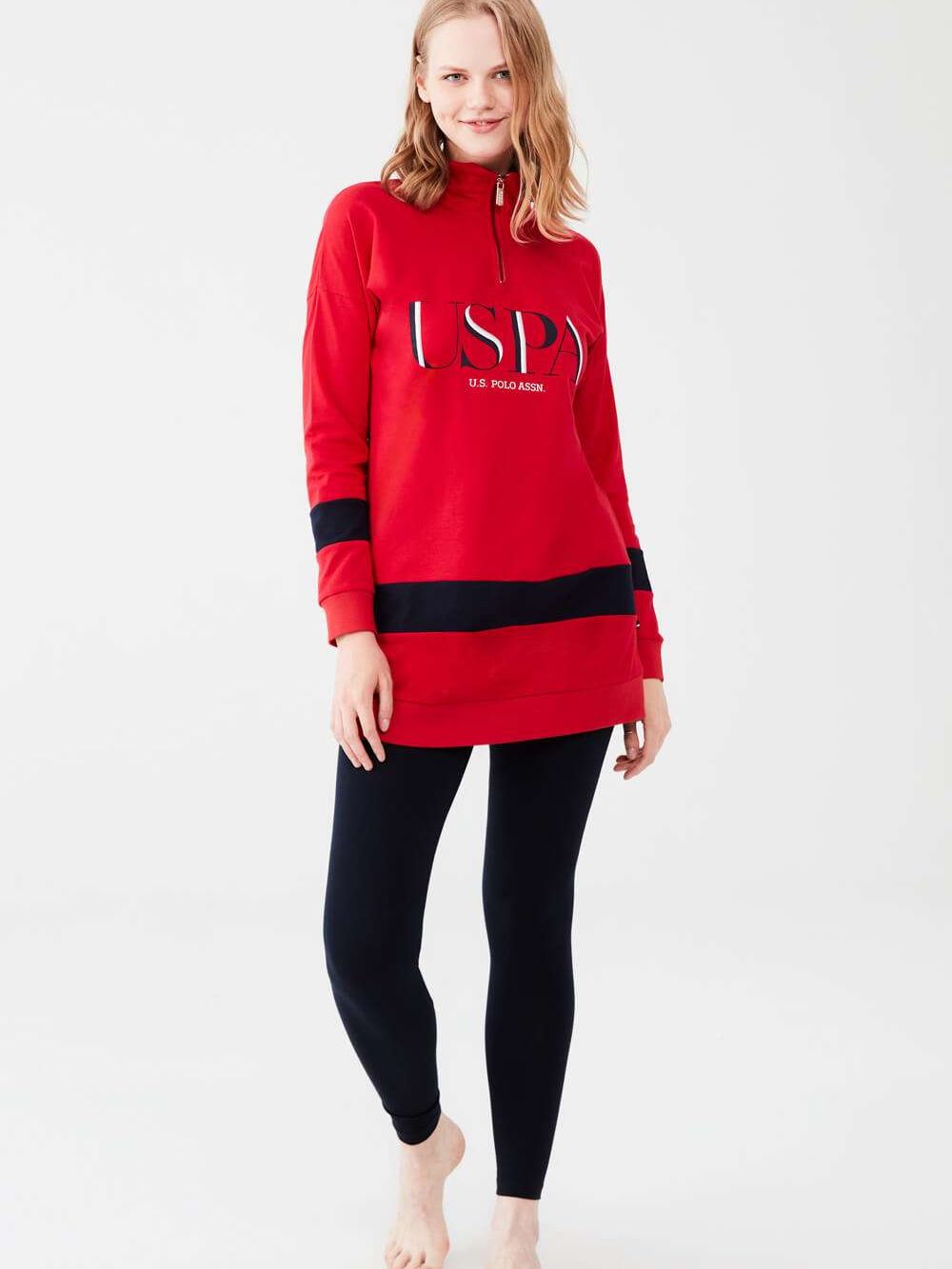 

Пижама U.S. Polo Assn 16619  Красная, Пижама U.S. Polo Assn 16619 XL Красная