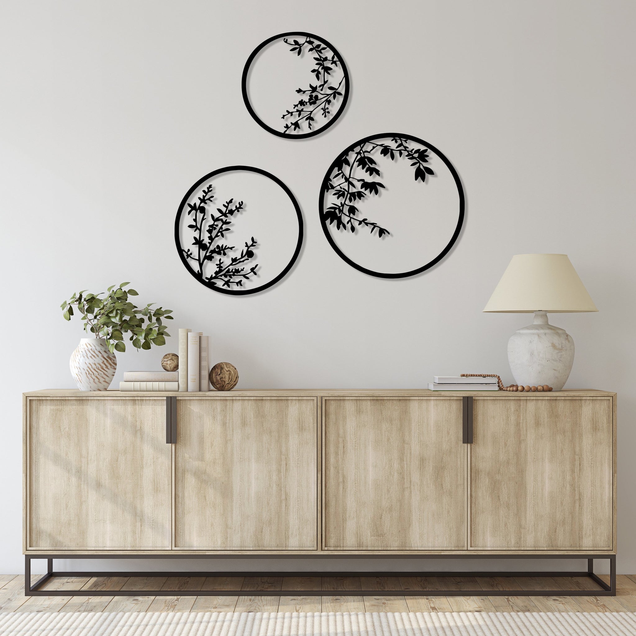 

Деревянная картина "Willow Twigs" (90 x 90 см)