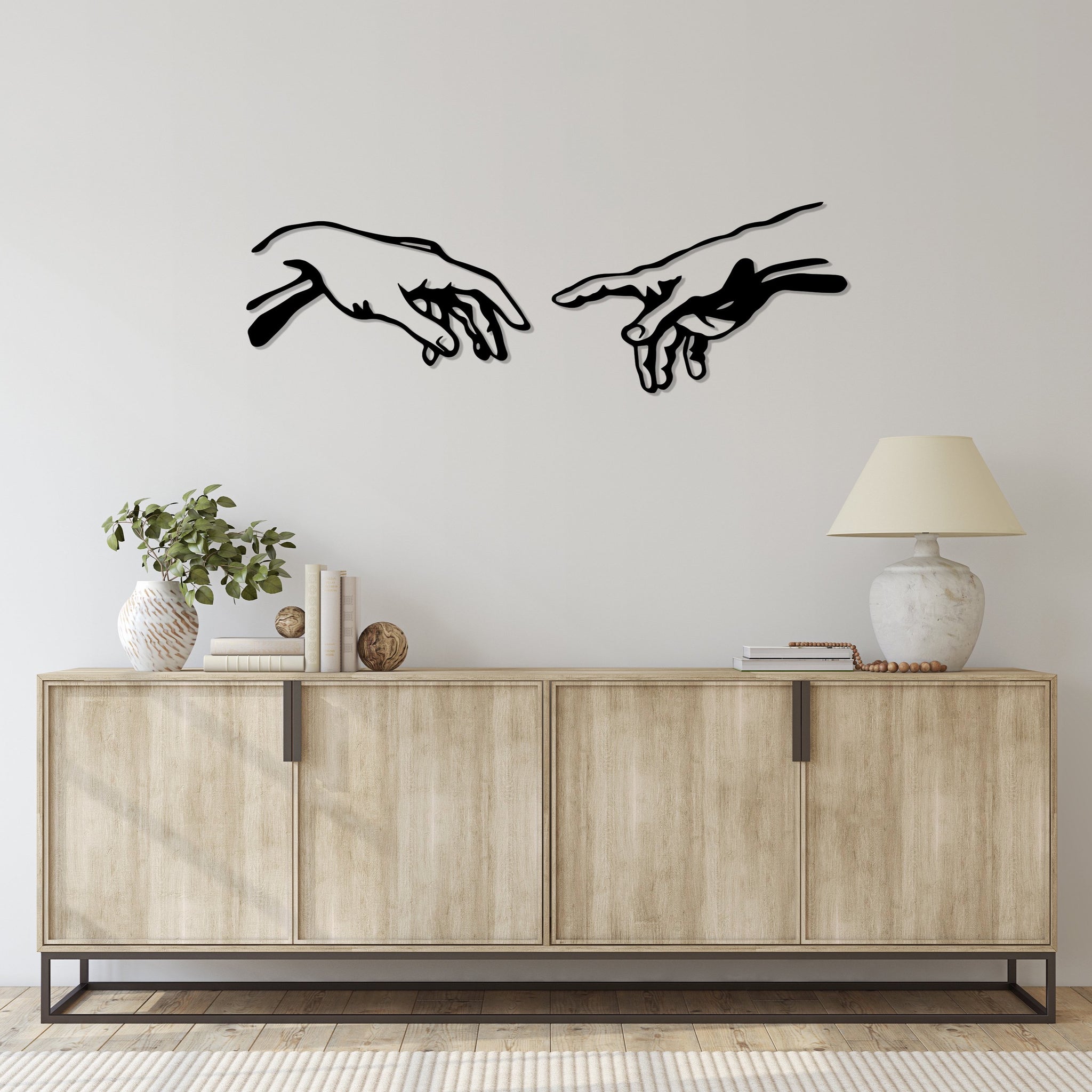 

Деревянная картина "Touch" (60 x 19 см)