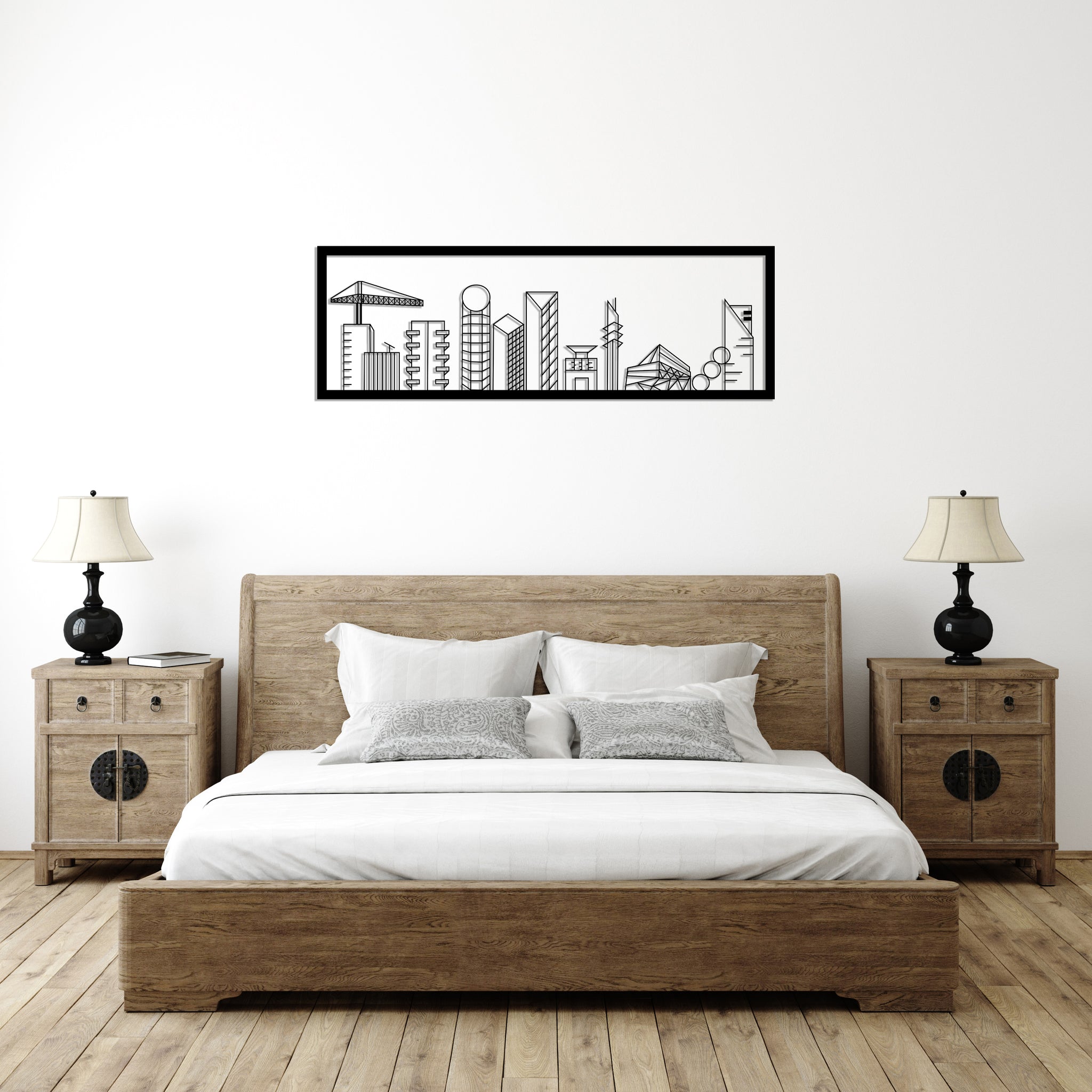 

Деревянная картина "Modern City" (70 x 23 см)