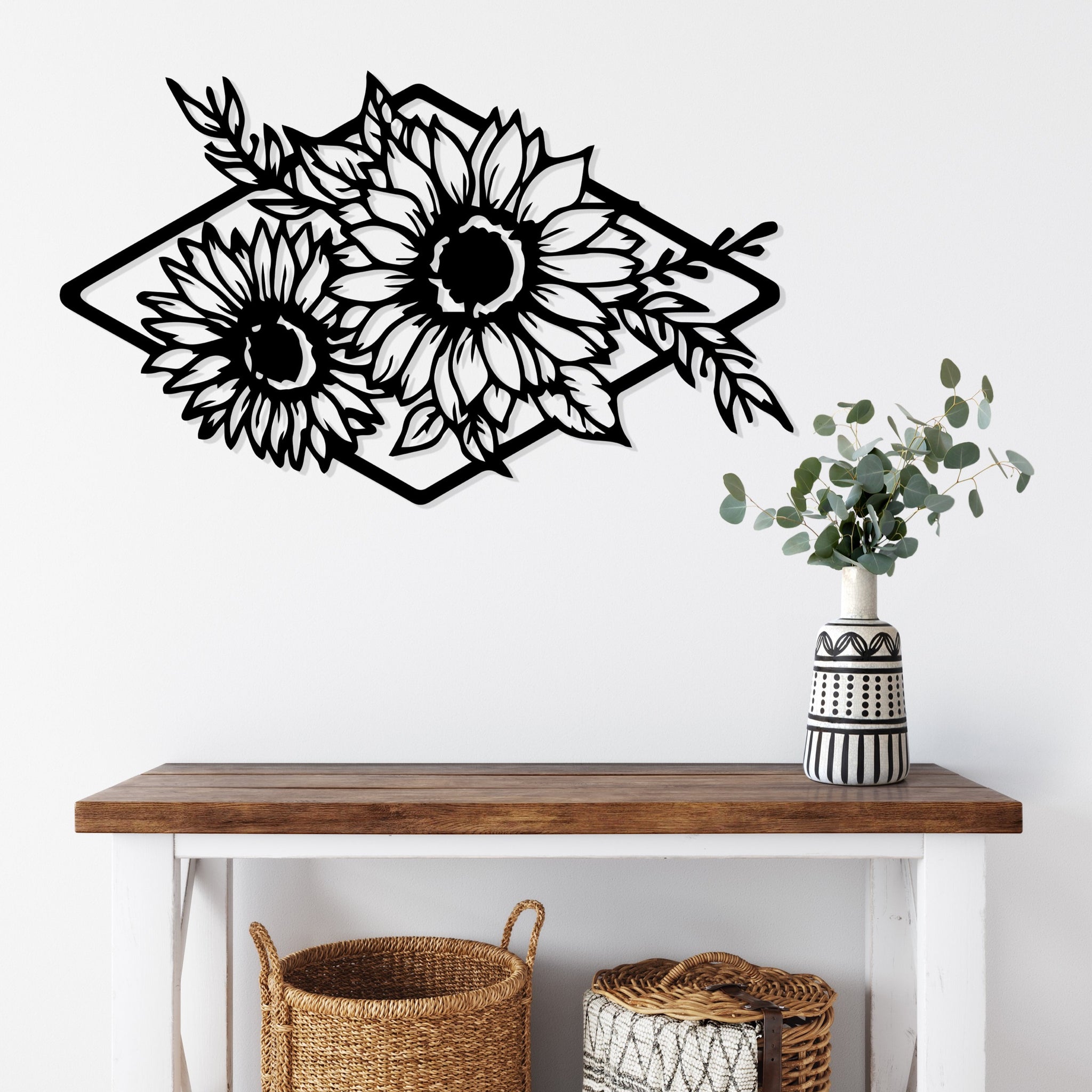 

Деревянная картина "Sunflower" (60 x 36 см)