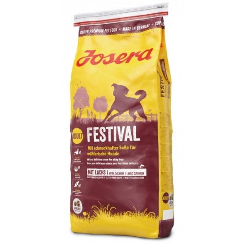 

Сухой корм Josera Adult Festival для взрослых требовательных собак, с деликатным соусом , 15 кг