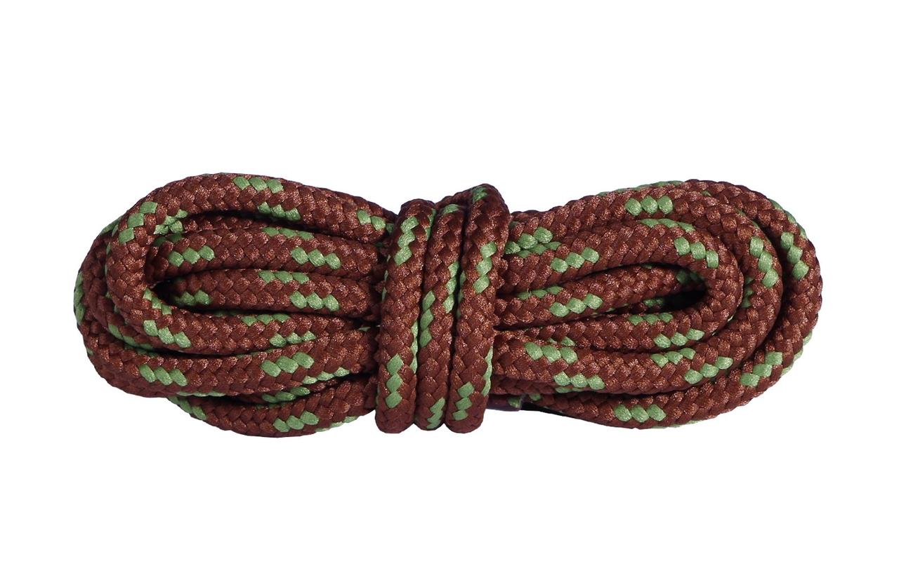 

Шнурки для обуви Mountval Laces 120 см Коричневый с зеленым