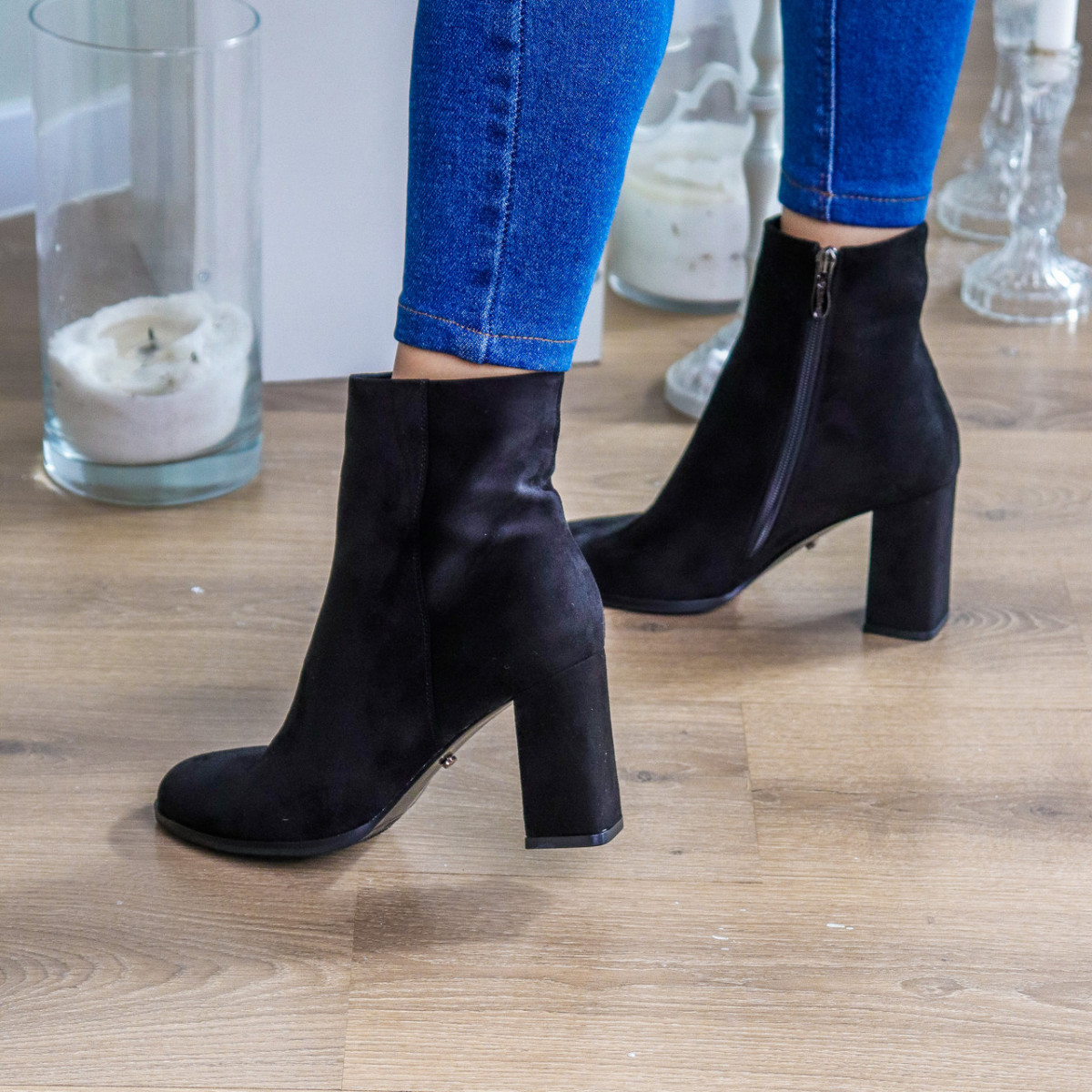 

Ботильоны женские Fashion Yasny 3261 40 размер 25,5 см Черный