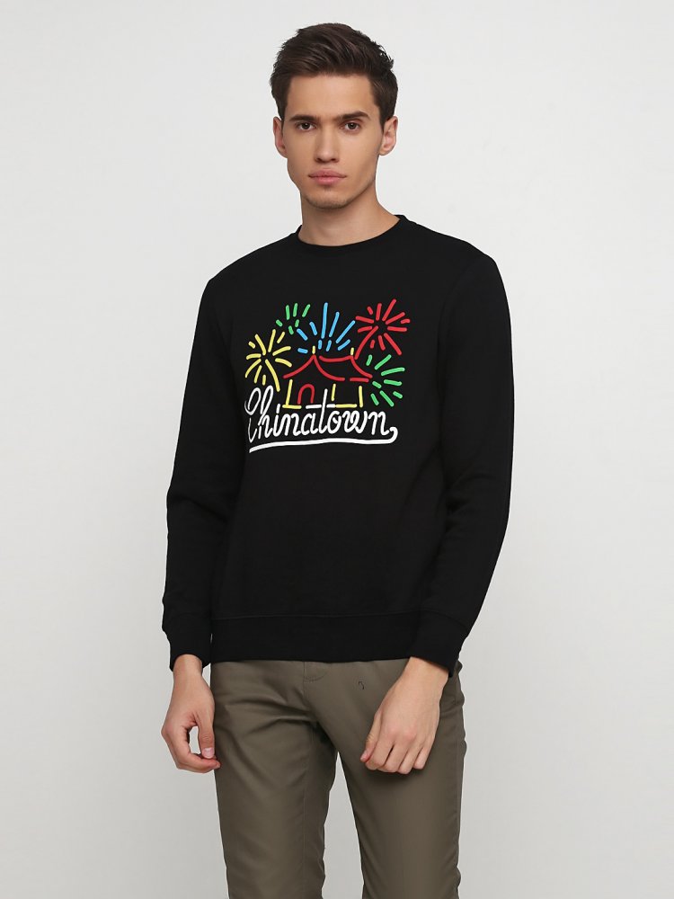 

Свитшот H&M PS7203019 S Черный (PS2000000891569_GT02000000007860)