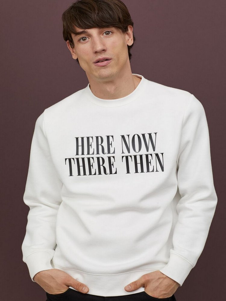 

Свитшот H&M 0641748-0 XXL Белый