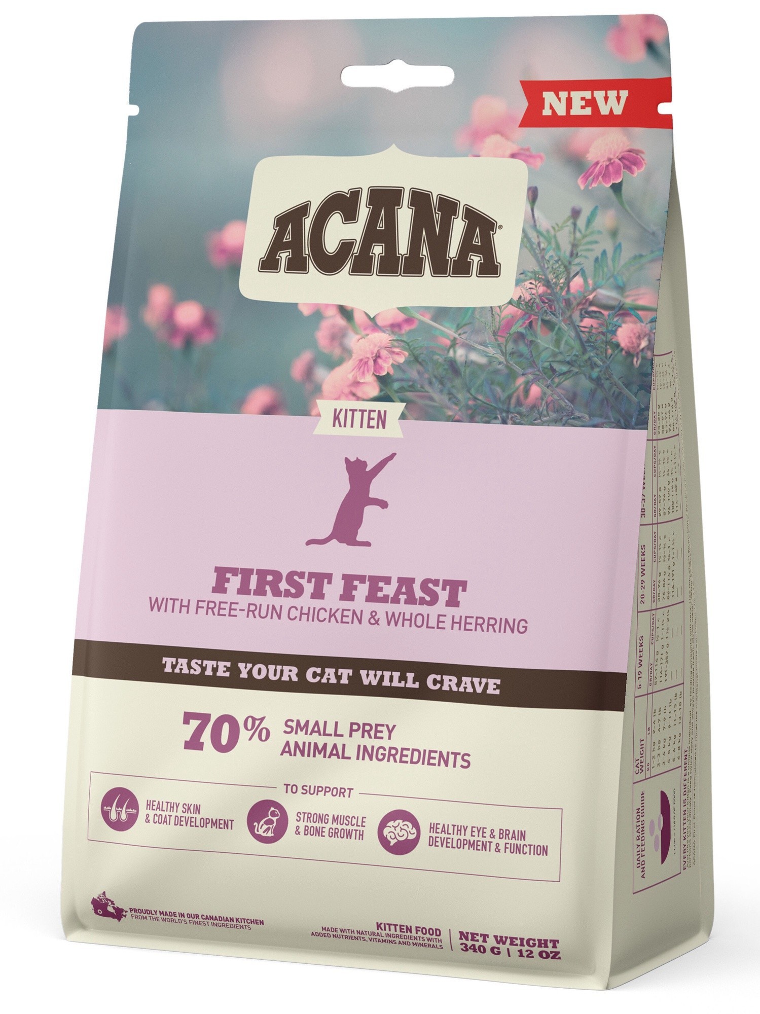 

Acana First Feast Kitten Сухой корм для котят (340 г)