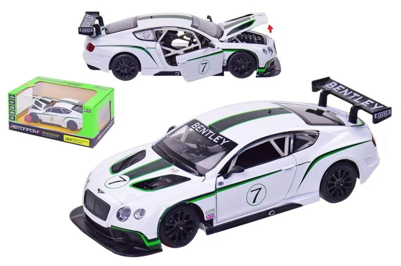 

Машинка Bentley Continental GT3 Concept 1: 24 Автопром 68266A