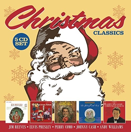 

Компакт диски Sony Music Jim Reeves, Elvis Presley, Perry Como, Johnny Cash, Andy Williams Christmas Classics 5CD 0889854746629