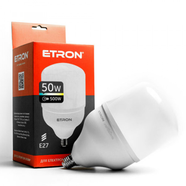 

LED лампа ETRON 1-EHP-305 T140 50W 6500K E27