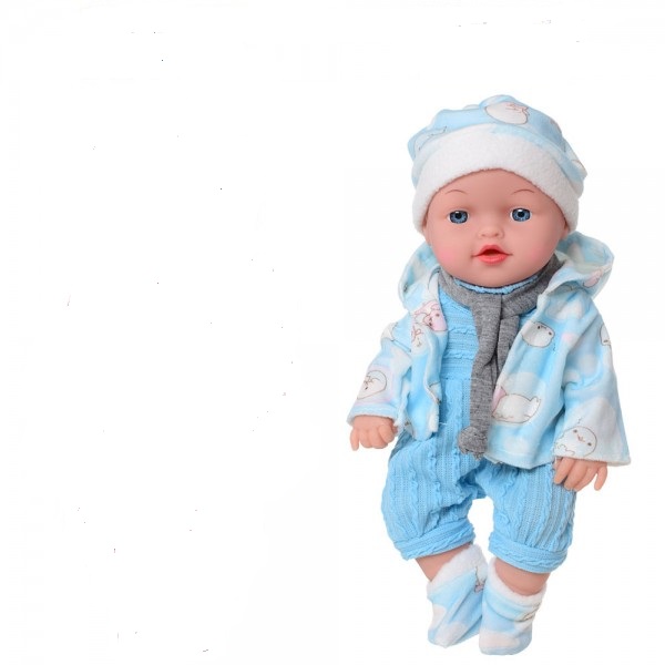 

Пупс Limo Toy 216-M в голубой одежде кул., 19-38-8 см.