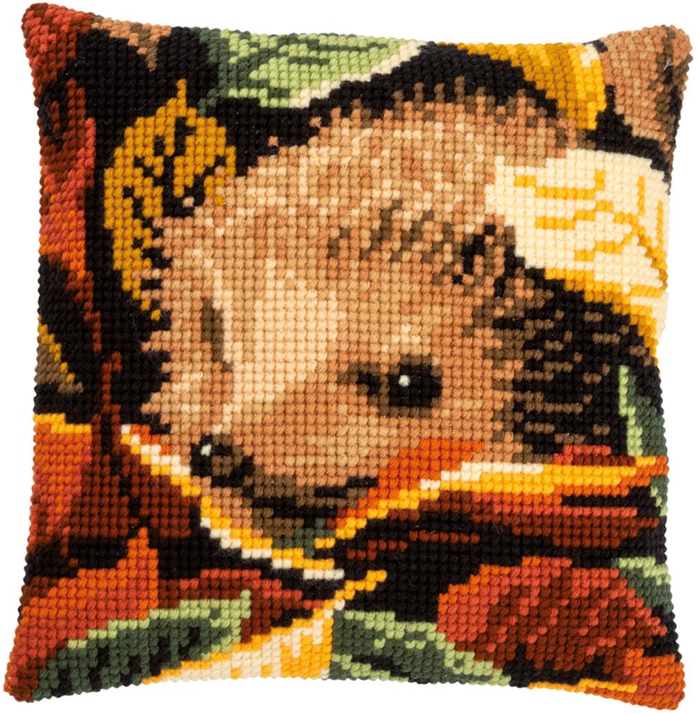 

Набор для вышивания крестом (подушка) Vervaco Hedgehog Ёжик PN-0166003