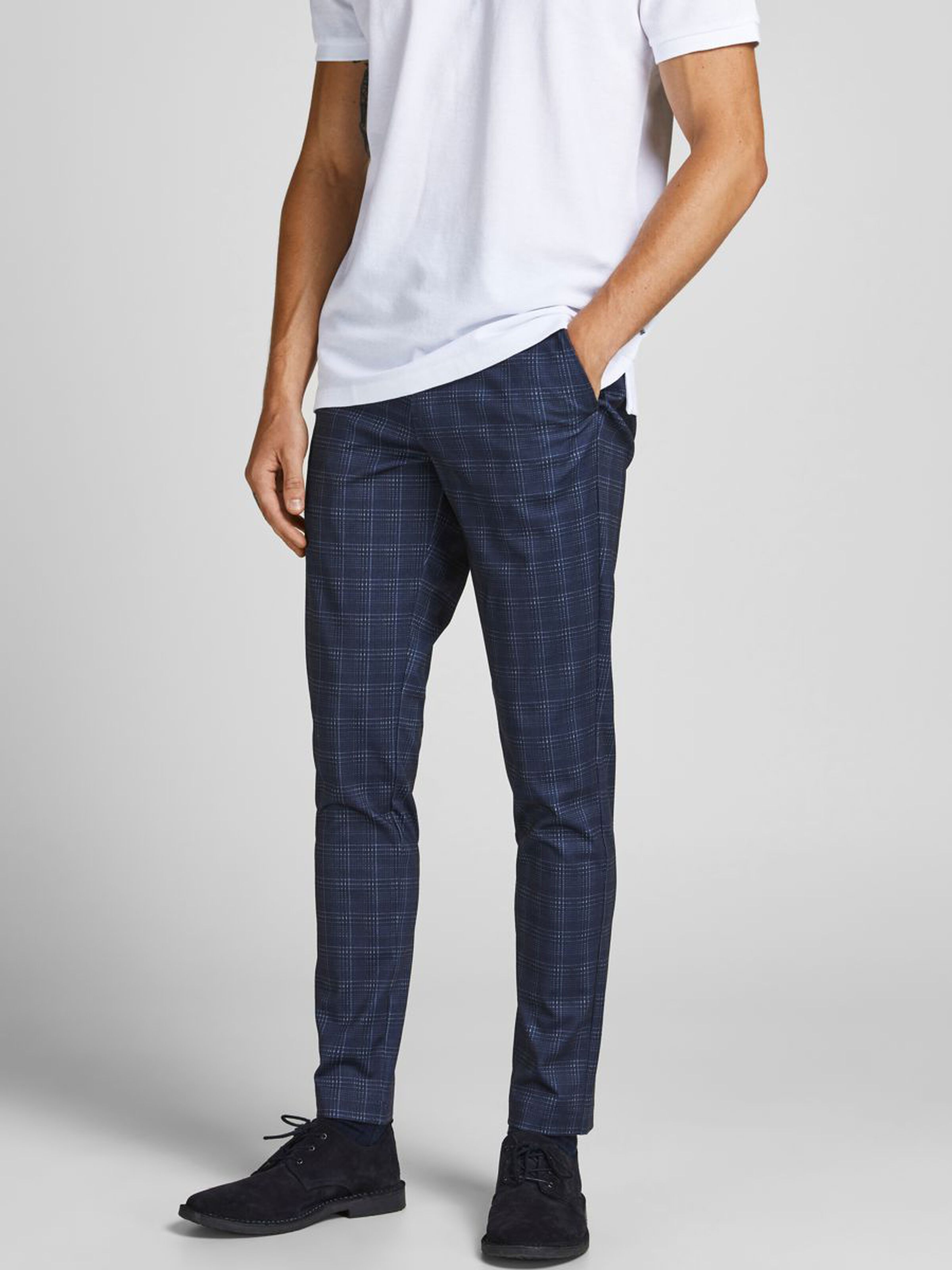

Брюки Jack&Jones MARCO PHIL TRUE NAVY CHECK 12190758 True Navy / тёмно синий, Брюки Jack&Jones MARCO PHIL TRUE NAVY CHECK 12190758 True Navy 31/32 тёмно синий