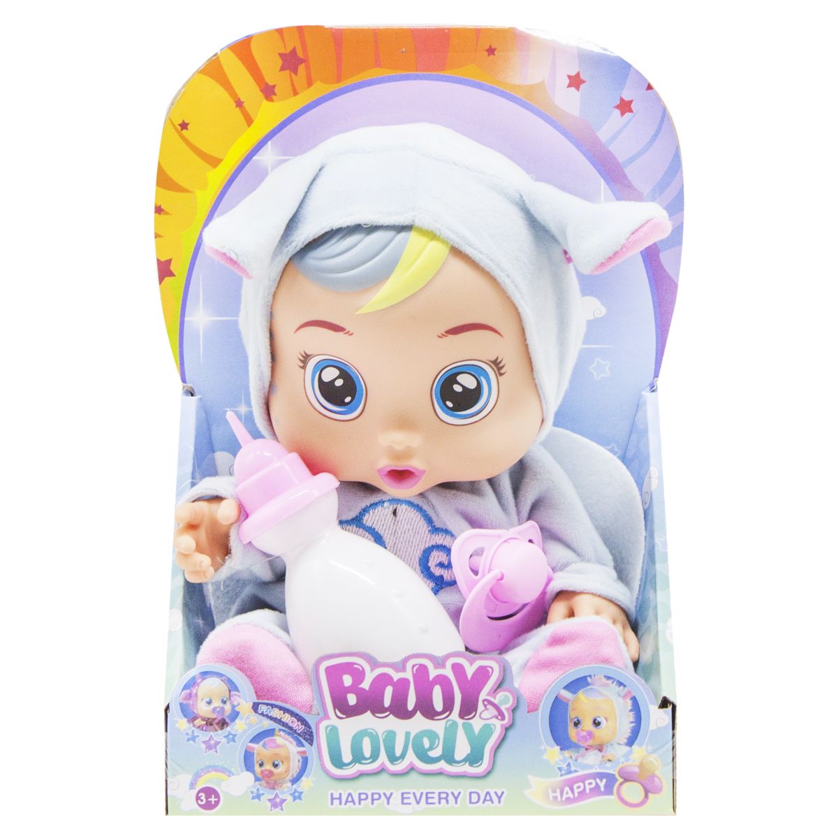 

Пупс CRY BABIES голубой MiC (195) (130513)