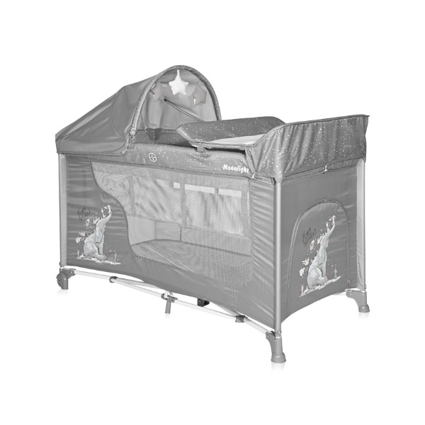 

Манеж Lorelli MOONLIGHT 2L+ (grey fun)
