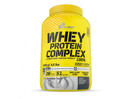 

Протеин Olimp Nutrition Whey Protein Complex 100% 1.8кг Вкус Ваниль