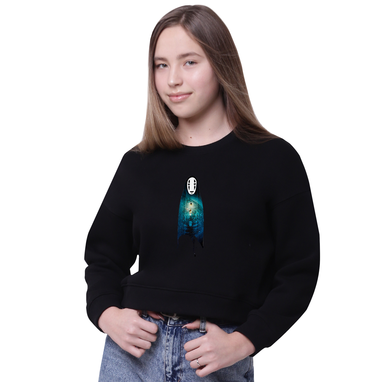 

Свитшот женский Безликий Бог Каонаси Унесённые призраками (Faceless God Kaonashi Spirited Away) Черный (35960-2831-13, Свитшот женский Безликий Бог Каонаси Унесённые призраками (Faceless God Kaonashi Spirited Away) Черный (35960-2831-13) L
