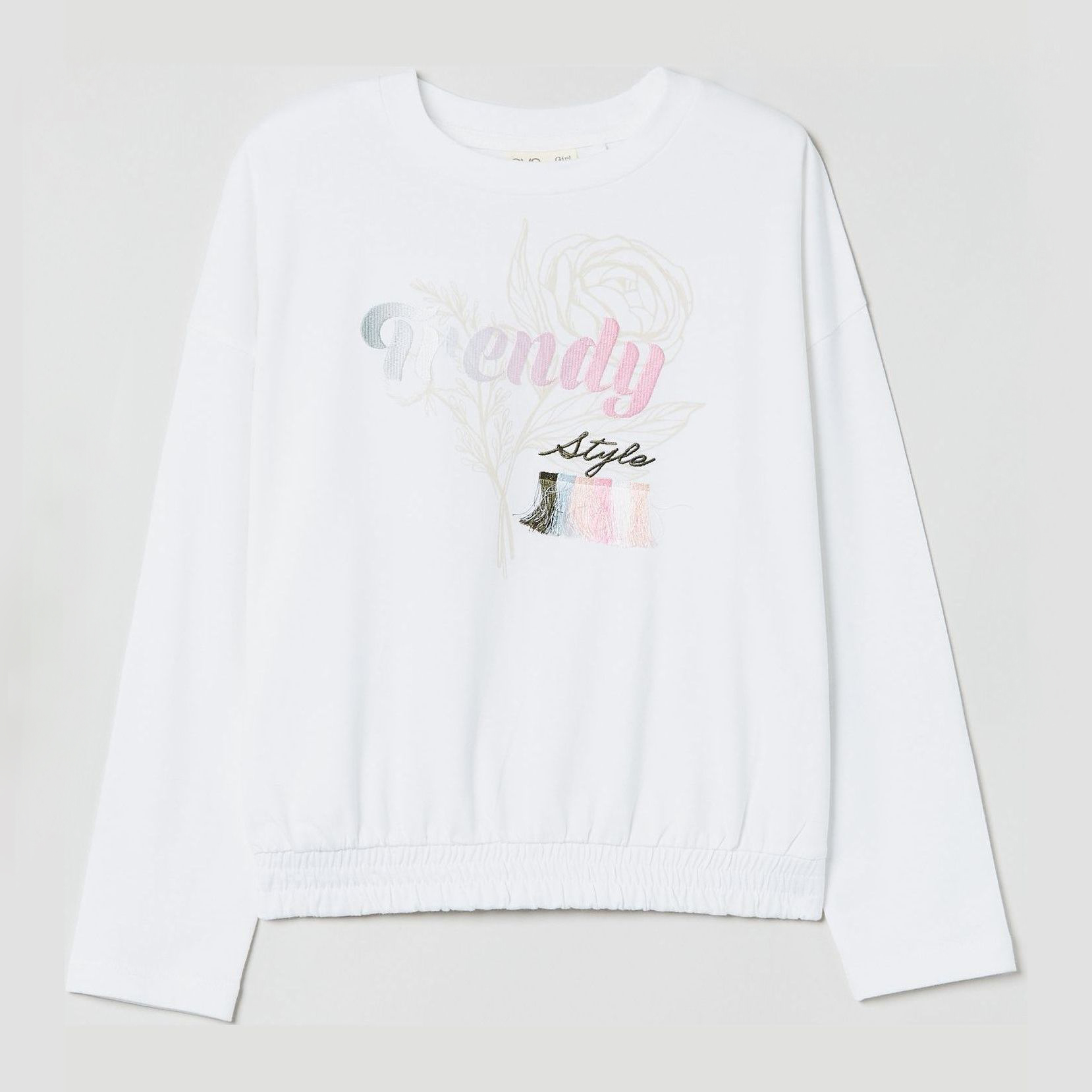 

Свитшот OVS 1169963 164 см White