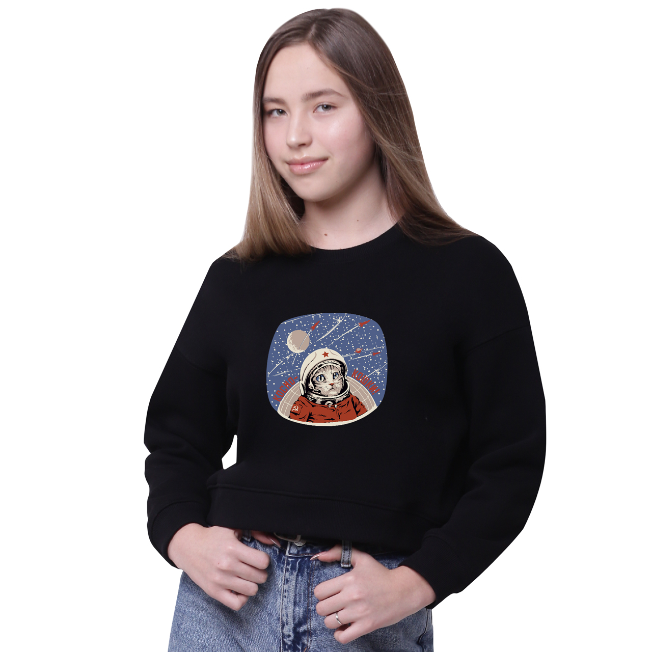 

Свитшот женский Космо Кошки (Cosmo Cats) Черный (35960-2058-13, Свитшот женский Космо Кошки (Cosmo Cats) Черный (35960-2058-13) L