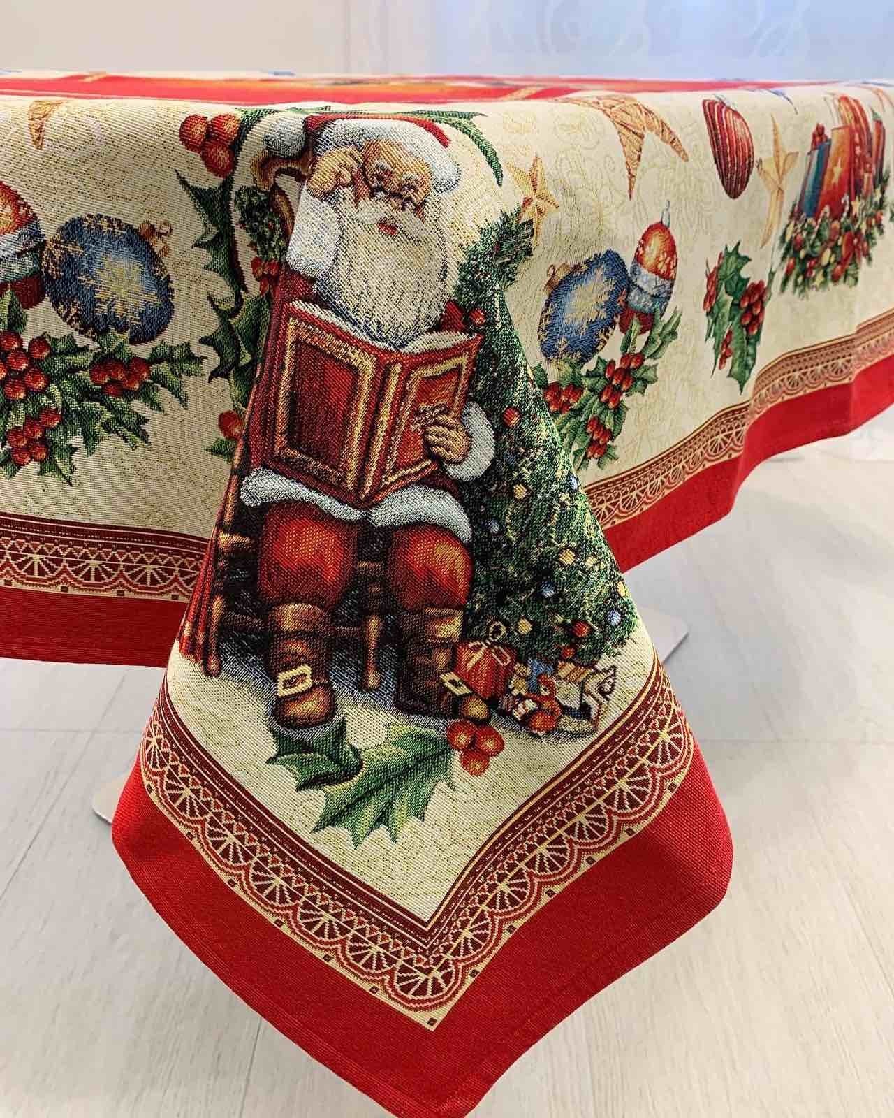 

Скатерть Rafael Gandia Christmas гобеленовая 135×220 см