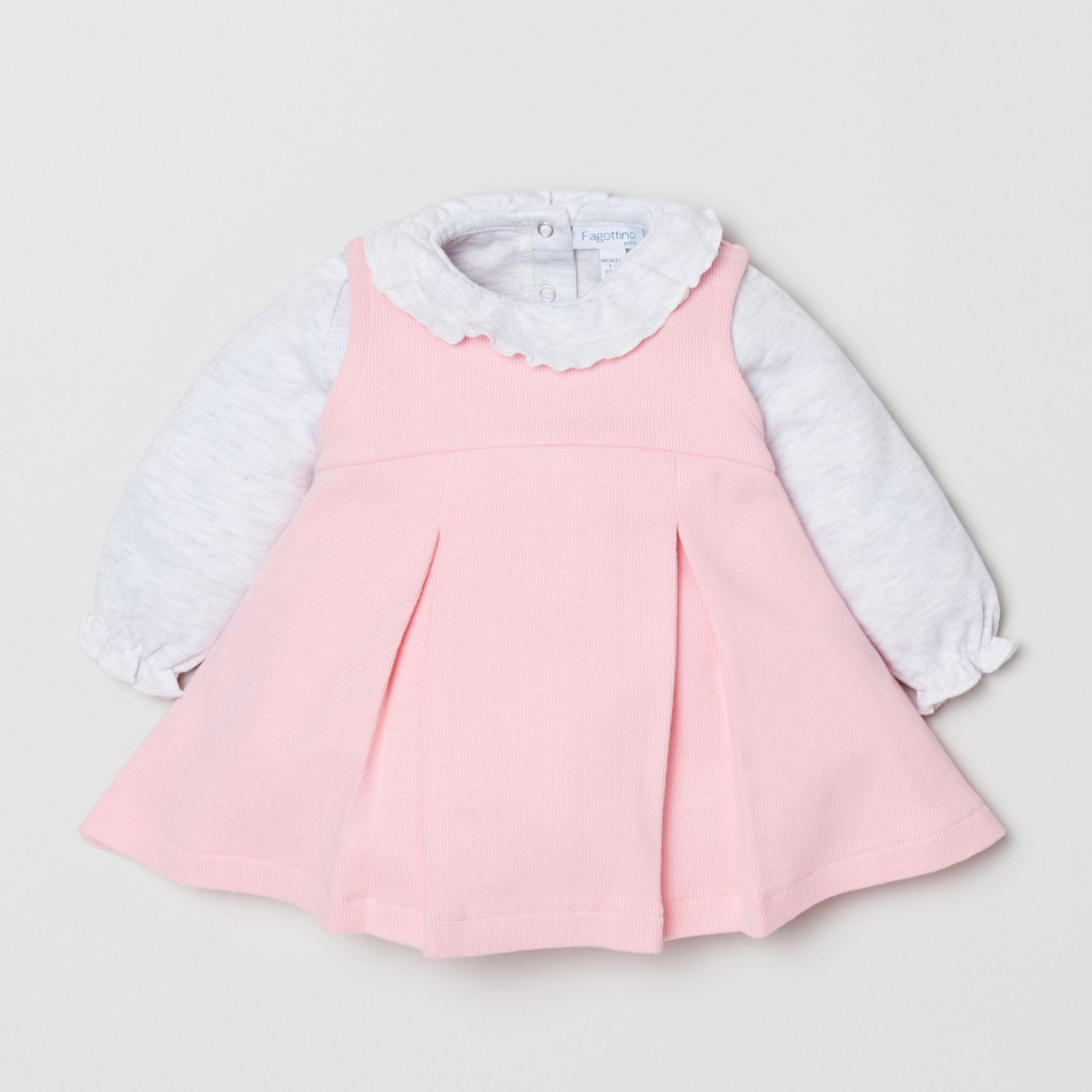 

Платье с длинными рукавами OVS 1324833 62 см Pink