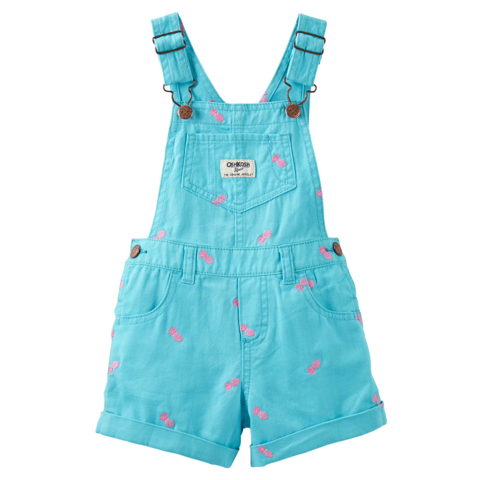 

Джинсовый комбинезон шорты Oshkosh pineapple Голубой (2T/88-93) (629)
