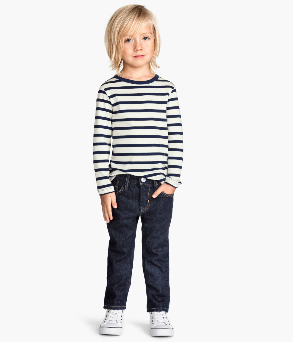 

Детские джинсы H&M slim Синий (1-2/92) (975)