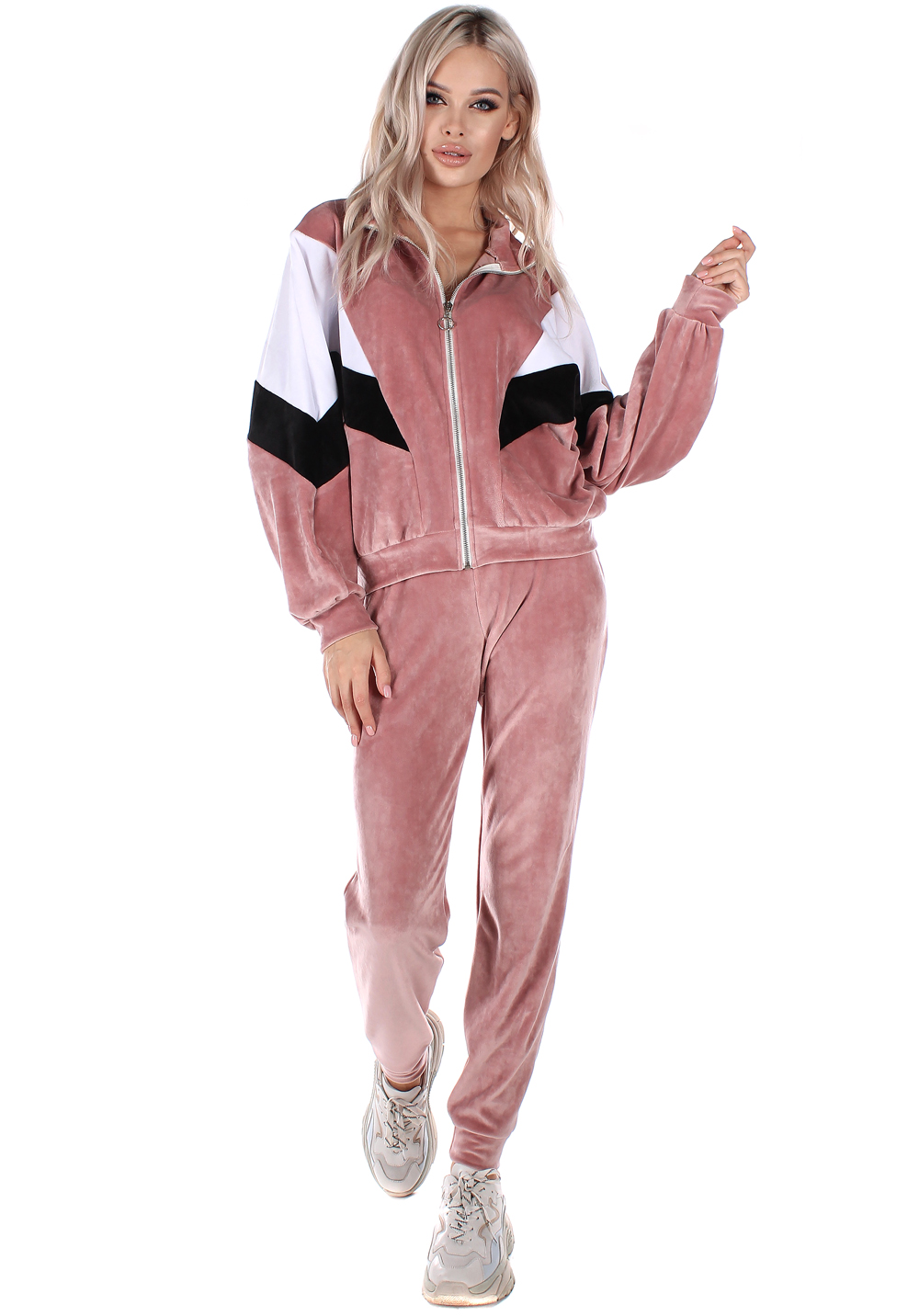 

Костюм спортивний жіночий Krutyakov PINK SAVANNA  рожевий 2098625, Костюм спортивний жіночий Krutyakov PINK SAVANNA XL рожевий 2098625