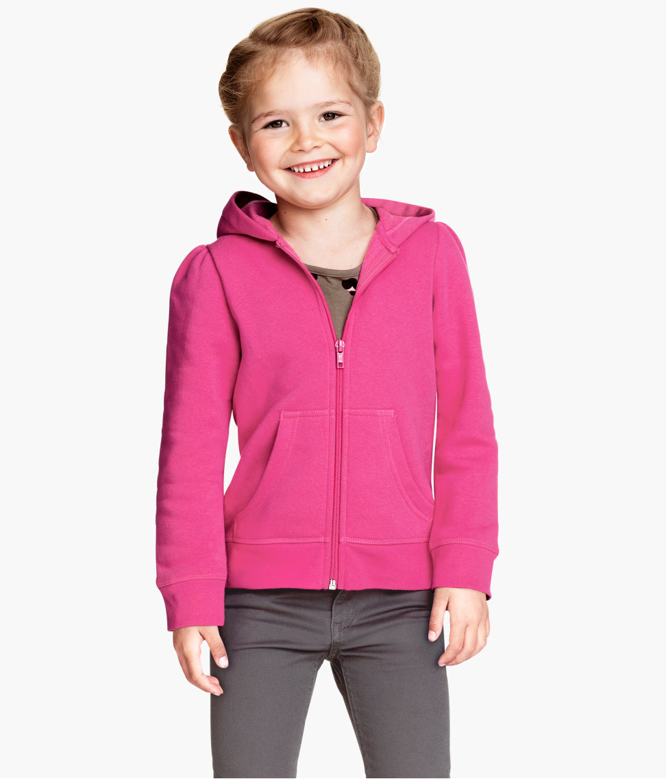 

Реглан H&M с капюшоном Розовый (2-4/104) (1085)