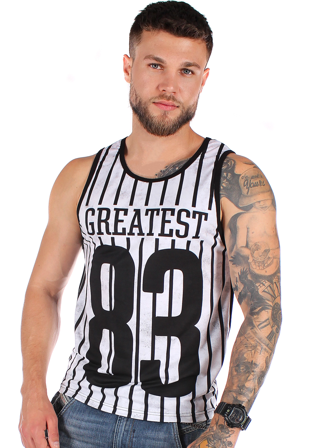 

Майка чоловіча Krutyakov GREATEST XXXL чорний 2028815