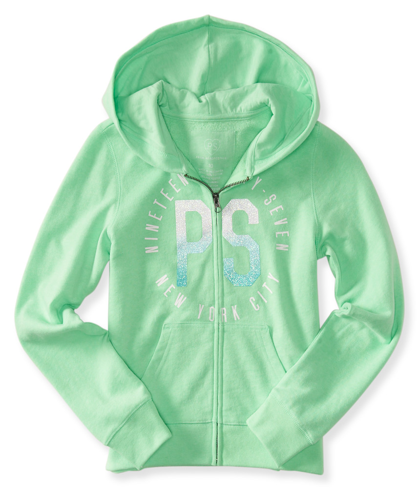 

Кофта Aeropostale с капюшоном для девочки Салатовый (4/104-109) (1188)