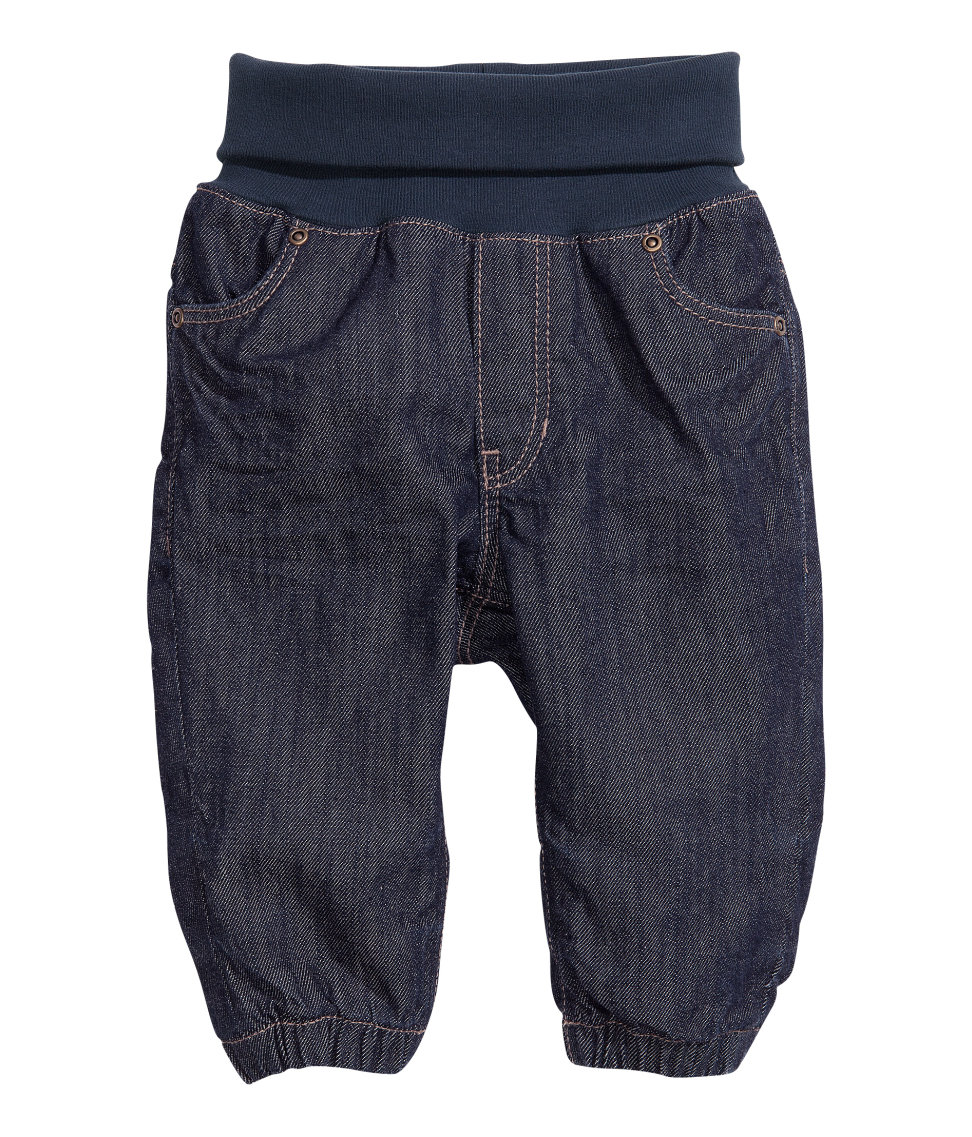 

Джинсы H&M с широким поясом Синий (6-9/74) (902)