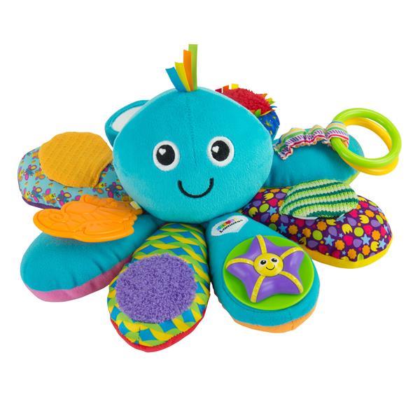 

Розвивальна м'яка іграшка Lamaze Восьминіг із прорізувачем (L27206)
