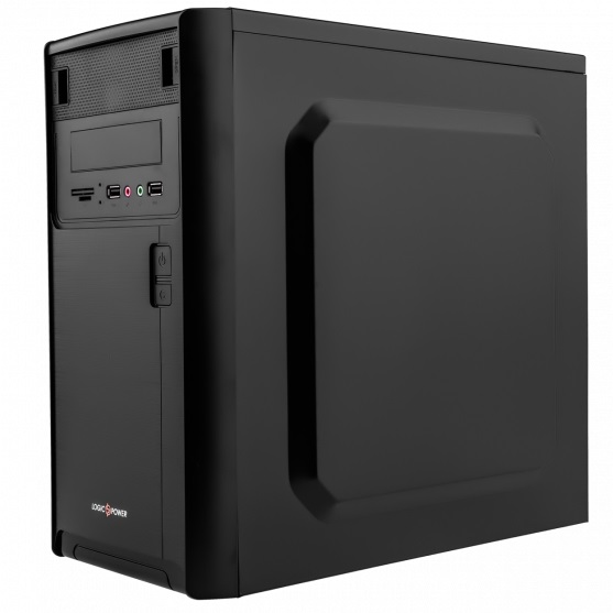 

Корпус Logicpower 6103-400w 8см, 2хUSB2.0, Black (LP6589)