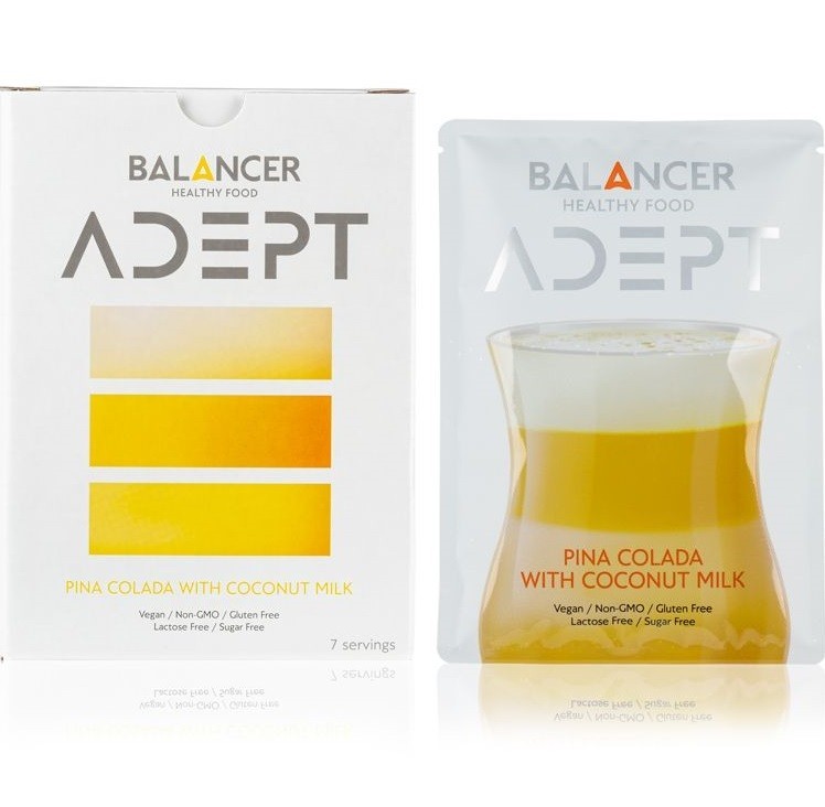 

Протеиновый коктейль GreenWay BALANCER ADEPT со вкусом «Пина Колада», 7 шт. (01215)