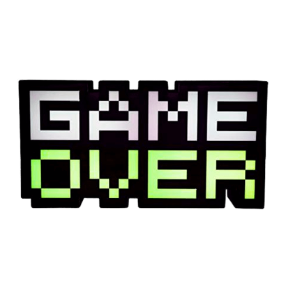 

Ночник-светильник Paladone Game Over Light V2 (PP5016V2)