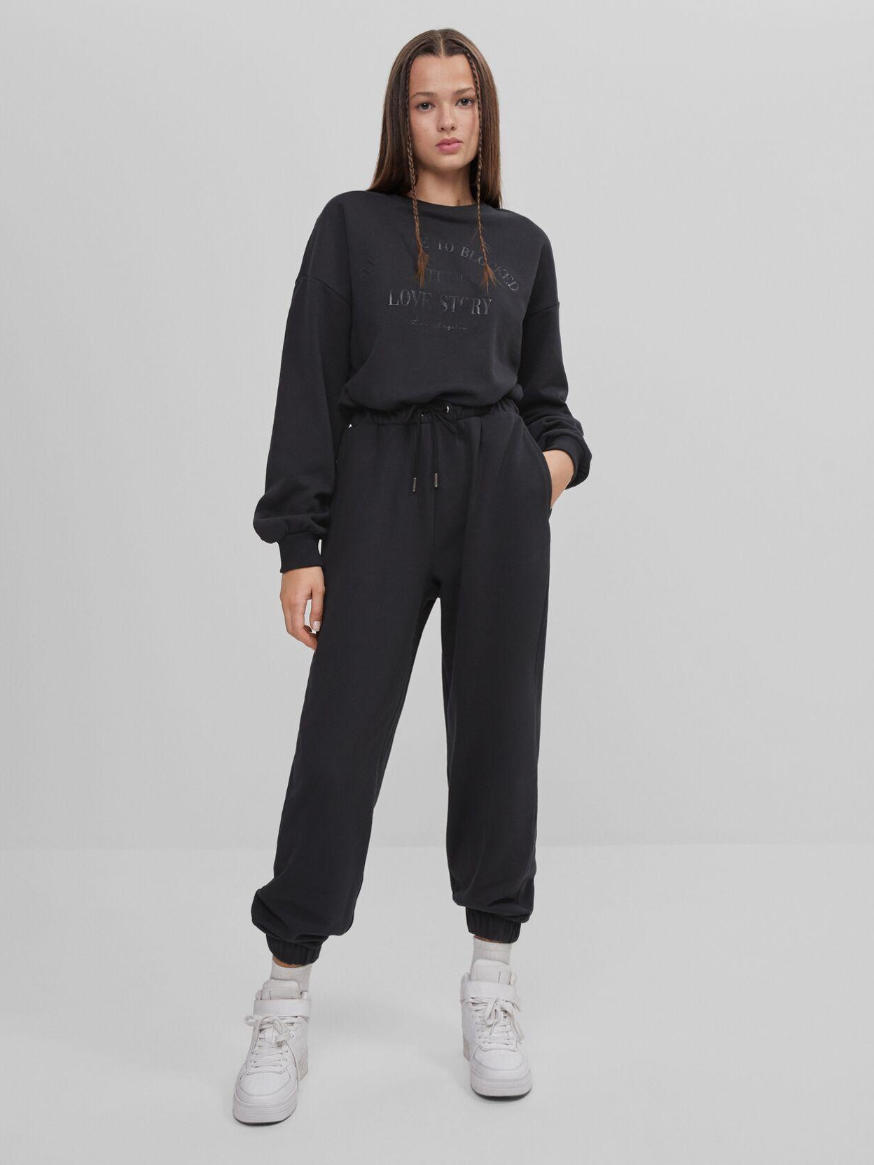 

Комбинезон Bershka XAZ294818PTON L Темно-серый