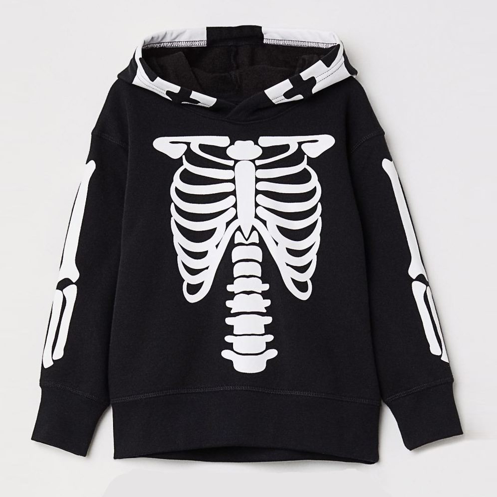 

Худи H&M 060508671_kofta 98-104 см Черное/Белое