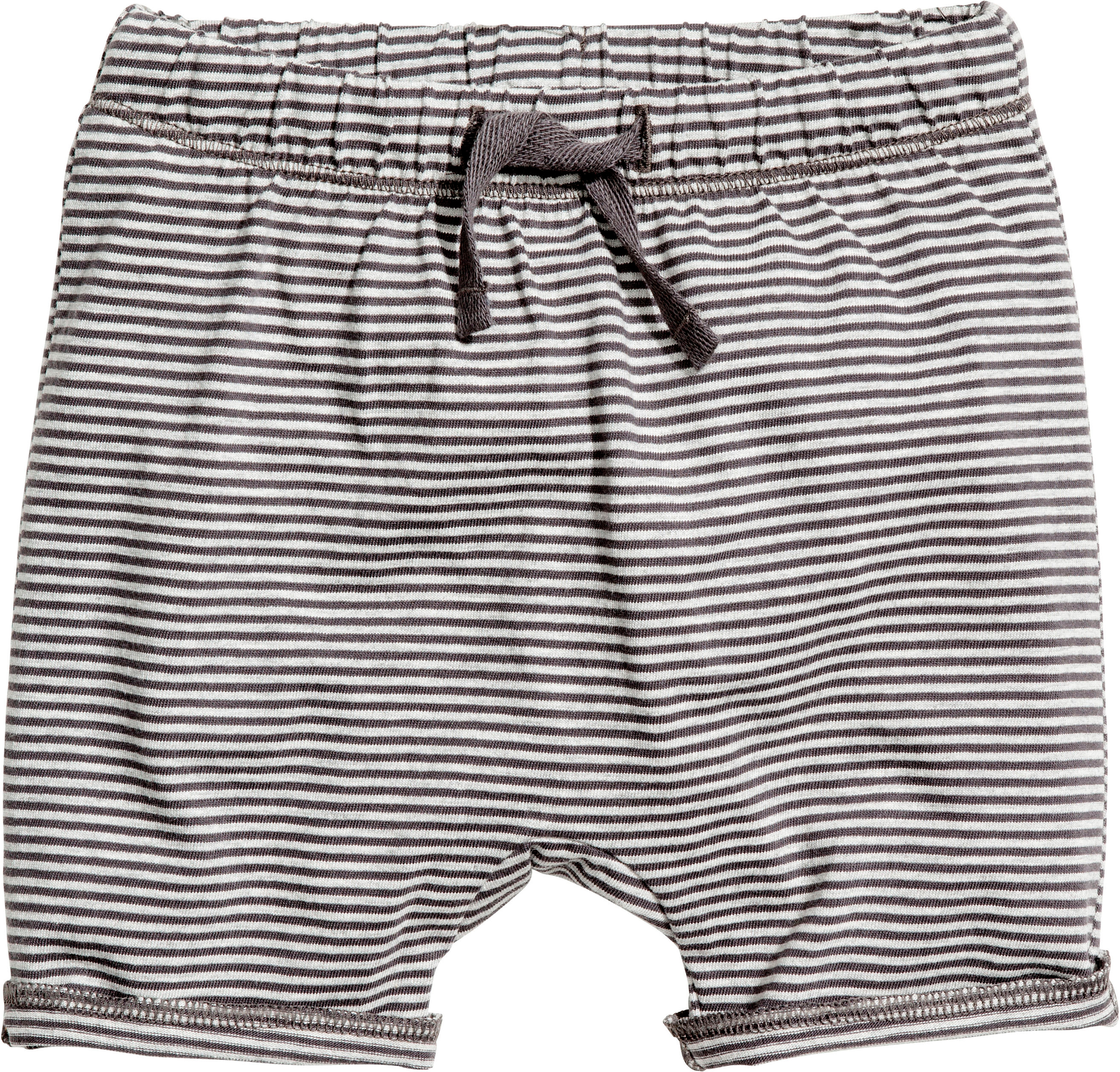 

Шорты H&M 5319926 74 см Серые в полоску