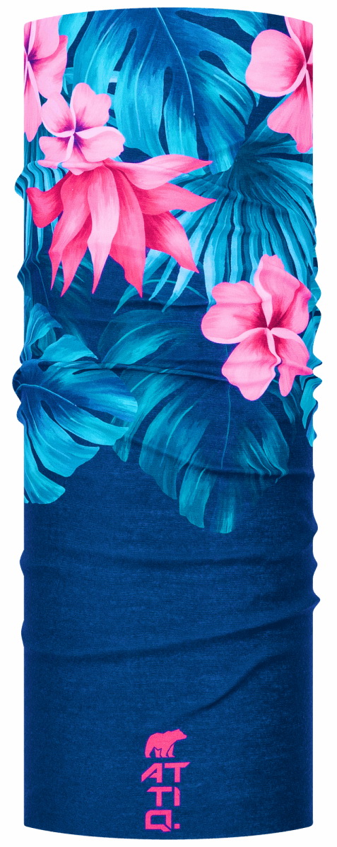 

Мультиповязка Attiq FLOWERS синяя А000009988